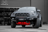 Ranger Raptor King Series bull bar mounting points for lights - gallery photo 21