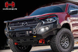 Hamer 4x4 King Series Plus Bullbar to suit Mazda BT50 2021 to 2024 3.5T Recovery Points - Brixton 4x4 - Buy Online Now!