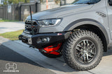 Slim profile Hamer King bullbar on Ranger Raptor - gallery photo 12