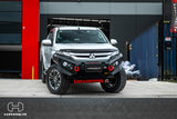 Hamer 4x4 King Series Triton bull bar with splash guards - gallery photo 14