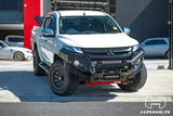 Mitsubishi Triton bullbar with number plate flip, Hamer King Series - gallery photo 11