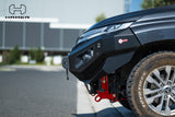 Pajero Sport QF Hamer King bull bar front three quarter view - gallery photo 18