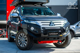 Hamer King Series bullbar Pajero Sport head on view - gallery photo 19