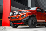 Hamer King bullbar Triton MR winch bar detail - gallery photo 23