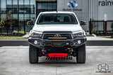 Hilux 2018 with Hamer King Series full bumper replacement bull bar - gallery photo 2