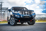 Hamer 4x4 King Series bullbar fitted to Toyota Prado 150 2018 to 2024