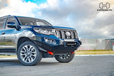 Prado 150 front bar upgrade, Hamer 4x4 King Series 3mm steel - gallery photo 4