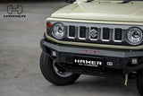 Suzuki Jimny XL fitted with Hamer King Series matte black bull bar