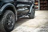 Hamer Shadow side steps on Ford Raptor side view - gallery photo 8