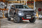 Hamer 4x4 King Series Plus Bullbar to suit Mazda BT50 2021 to 2024 3.5T Recovery Points - Brixton 4x4 - Buy Online Now!