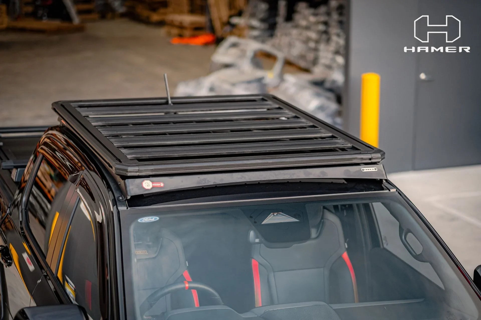 Next Gen Ranger Raptor Roof Racks Flat Rack Roof Rack by Hamer for Ford Ranger Raptor Next Gen 2022 ...
