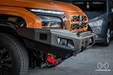 Mitsubishi Triton MV fitted with Hamer 4x4 King Series matte black bull bar
