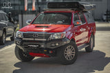 Hamer King Series Hilux bull bar matte black powder coat - gallery photo 6