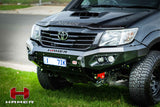 Hamer 4x4 King Series bullbar fitted to Toyota Hilux 2011 to 2015