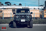 Hamer King Series Plus bull bar winch mounting plate on Suzuki Jimny XL