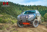 Prado 150 Hamer King bull bar on a four-wheel-drive track - gallery photo 8