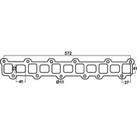 Redback Gasket for Ford Maverick (02/1988 - 03/1994), Nissan Patrol (06/1980 - 09/2001)