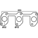 Redback Performance Headers and Exhaust for Toyota Landcruiser 75 and 78 Series 4.2L 1HZ