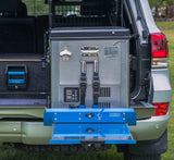 MSA 4X4 DS40 Drop Slide stainless steel pull-out table detail