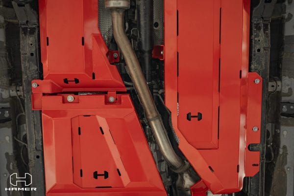 Hamer 3 Piece Front Bash Plate Set for Toyota Prado 250 - 2024 onwards