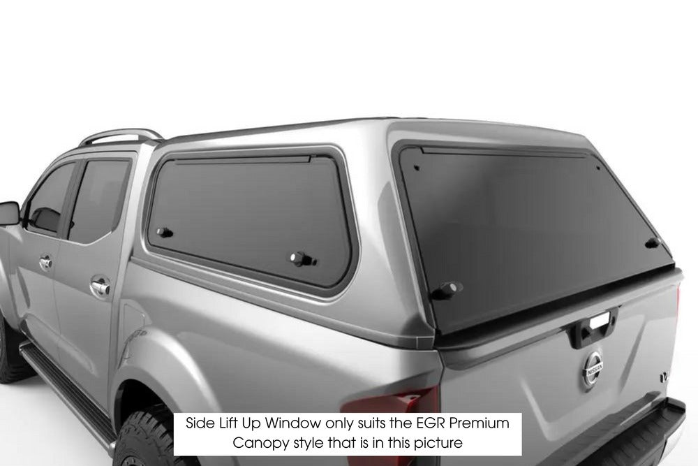 EGR Canopy Driver Side Lift-Up Window - Premium Canopy Upgrade