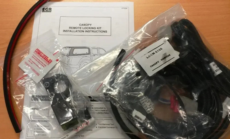 EGR Core Canopy Remote Locking Kit for Isuzu D-MAX (2020–onward) - Brixton 4x4 - Buy Online Now!