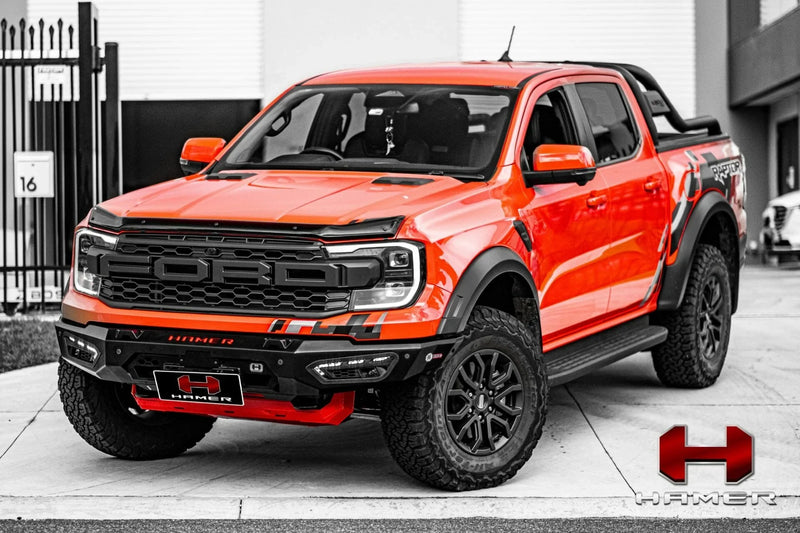 Hamer 4x4 Atlas Bullbar to suit Ford Ranger Raptor2022-Present - Brixton 4x4 - Buy Online Now!
