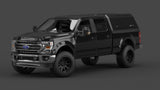 Ford F-250 Super Duty aluminium ute canopy – solid sides