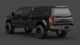 Ford F-250 Super Duty aluminium ute canopy – solid sides