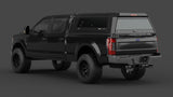 Ford F-250 Super Duty aluminium ute canopy – with sliding dog windows