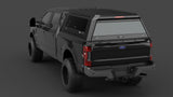 Ford F-250 Super Duty aluminium ute canopy – with sliding dog windows