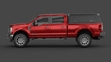 Ford F-350 Super Duty aluminium ute canopy – solid sides