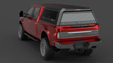 Ford F-350 Super Duty aluminium ute canopy – with sliding dog windows