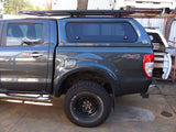 Secure, lockable canopy for Ford Ranger with key-operated access