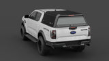Ford Ranger Raptor 2023+ aluminium ute canopy – solid sides