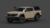 Ford Ranger Super Duty aluminium ute canopy – with sliding dog windows