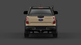 Ford Ranger Super Duty aluminium ute canopy – with sliding dog windows