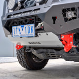 Offroad Animal Fortuner Toro bull bar side profile close to the grille