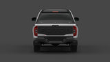 Foton Tunland V7 aluminium ute canopy – with sliding dog windows