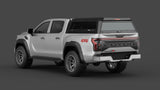 Foton Tunland V9 aluminium ute canopy – with sliding dog windows