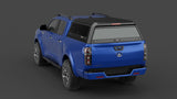 GWM Cannon aluminium ute canopy – with sliding dog windows