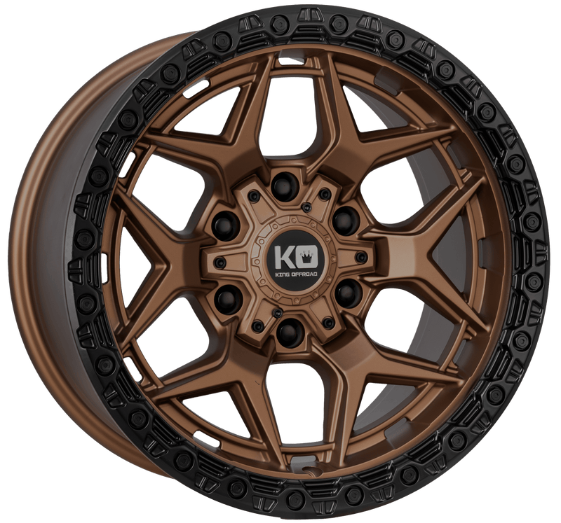 King Growler Wheels In Satin Bronze