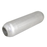 2.5" Hotdog Resonator 12" Long 409 SS Perforated Tube - no spigots