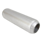 2.5" Hotdog Resonator 12" Long 409 SS Perforated Tube - no spigots