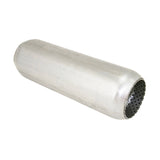 2.5" Hotdog Resonator 12" Long 409 SS Perforated Tube - no spigots