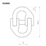 Hammer Lock Chain Connector - Shackles Towing Accessories