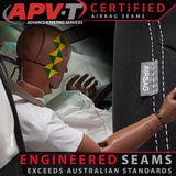 Toyota Landcruiser 80 Series Premium Neoprene 2x Front Seat Covers (Made to Order)