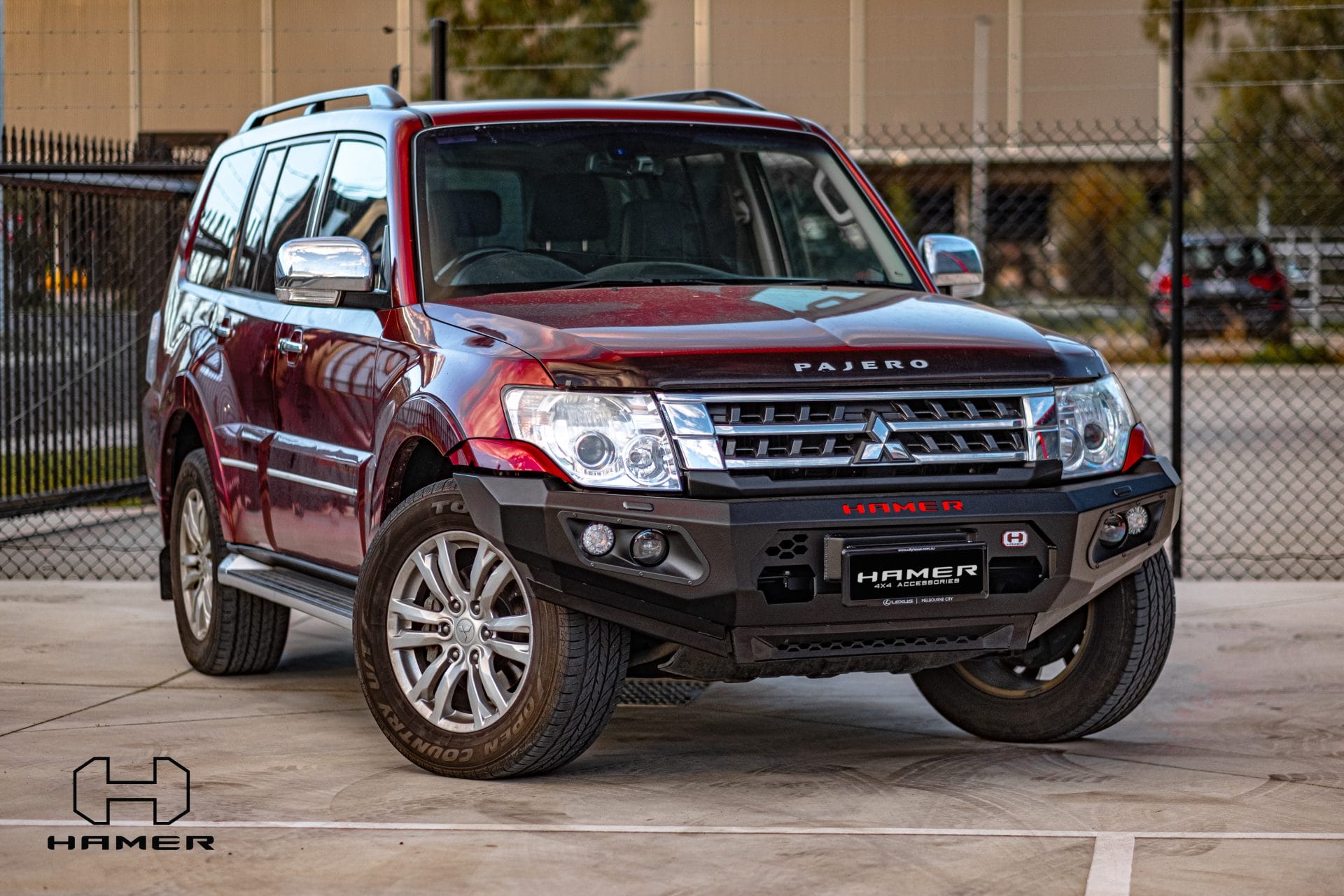 Hamer King Series Bull Bar for Mitsubishi Pajero (2006 to 2021)