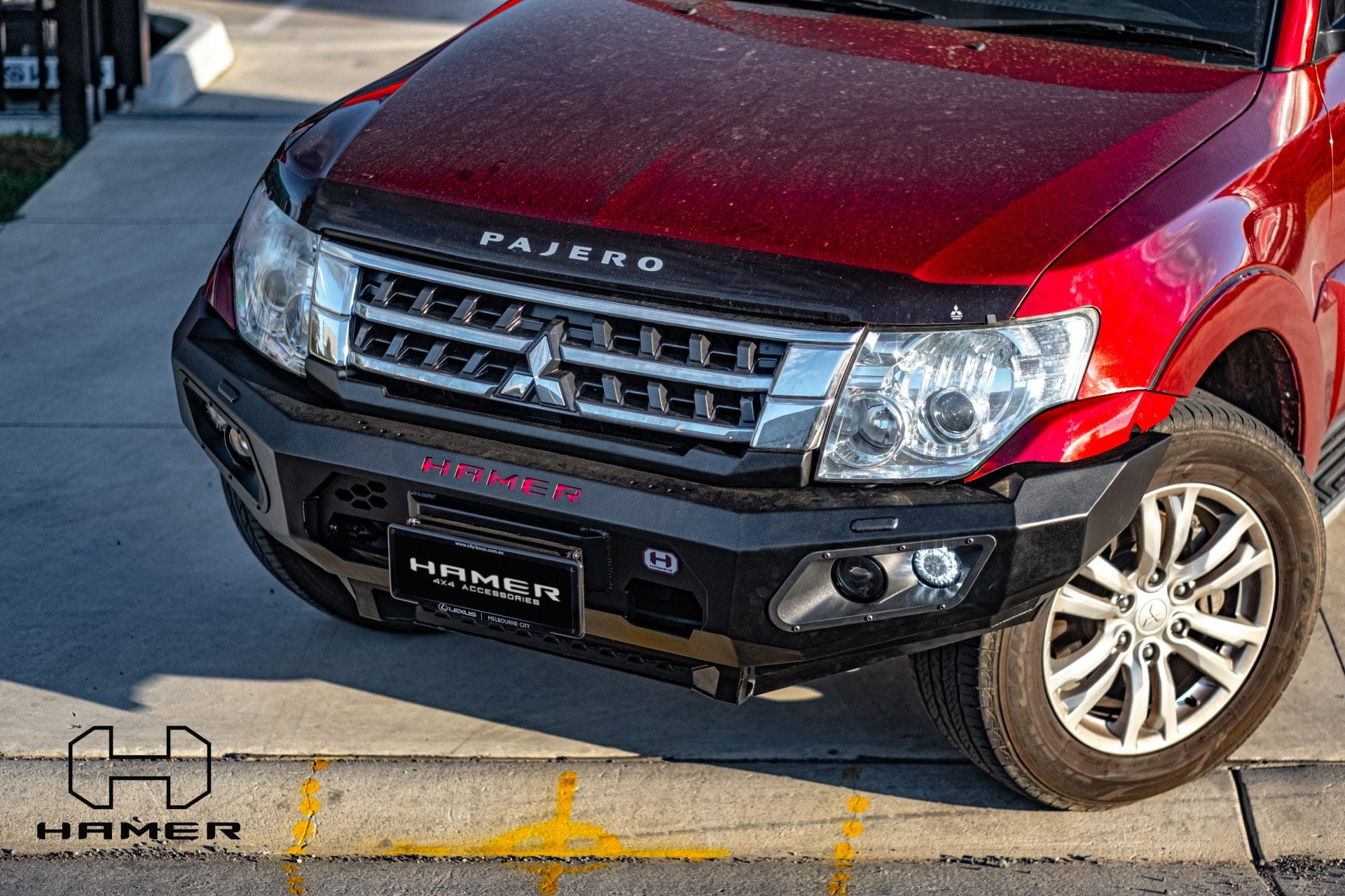 Hamer King Series Bull Bar for Mitsubishi Pajero (2006 to 2021)