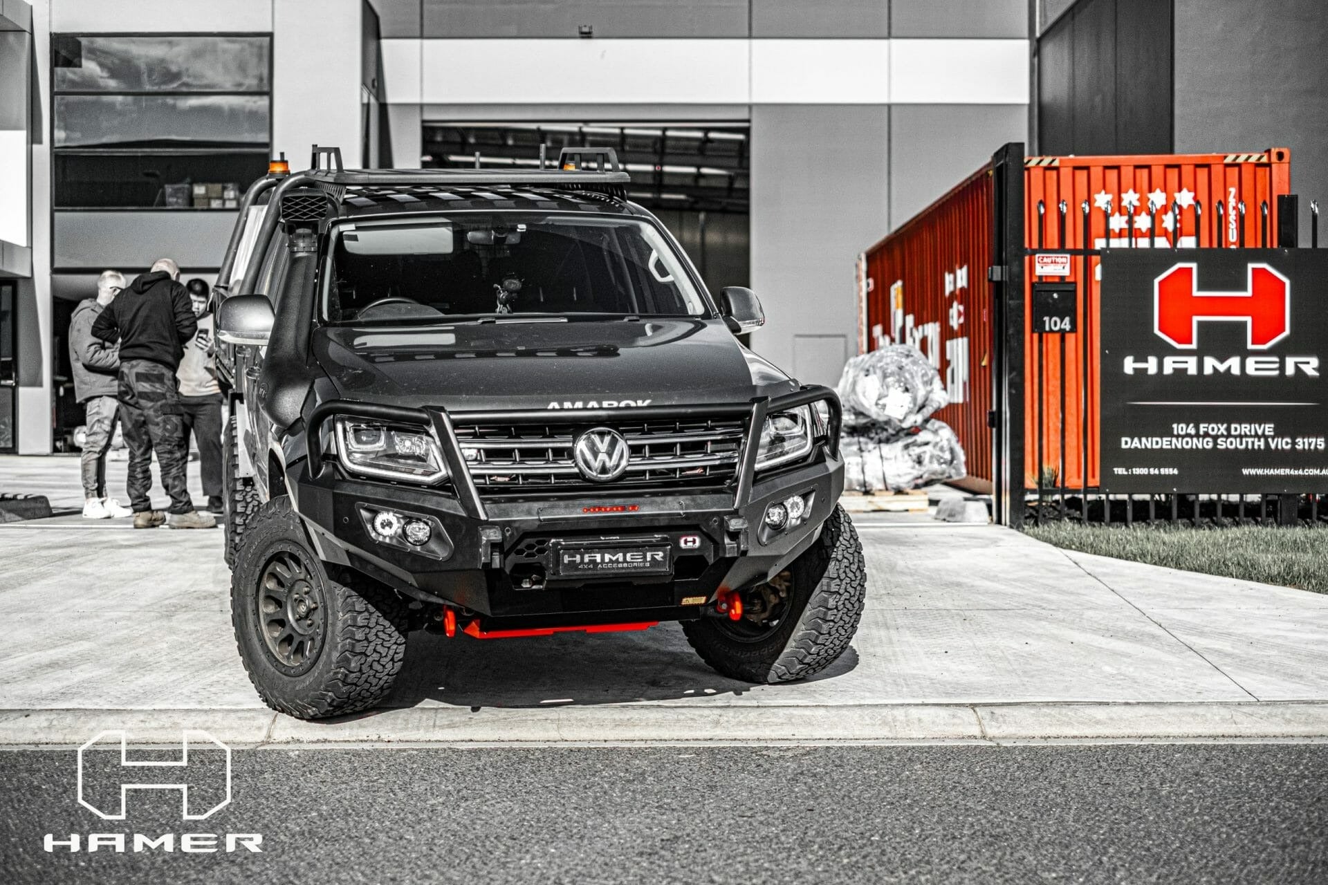 Hamer King series plus bull bar for Volkswagen Amarok (2010 – 2022)